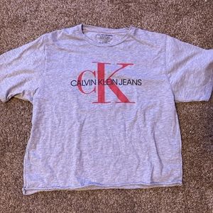 Calvin Klein Cropped T Shirt